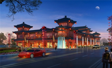 竹溪橋上建筑設(shè)計(jì)
