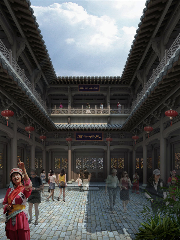 重慶徽派水街規(guī)劃